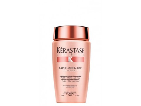 KERASTASE Šampūnas Nepaklusniems Plaukams Be Sulfatų Kerastase Discipline Bain Fluidealiste Shampoo 250 Ml